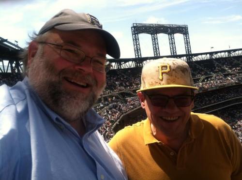 With Bob at Pirates game